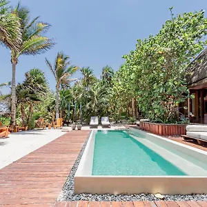 Anana Casa Cantarena Beachfront Meals Included Tulum